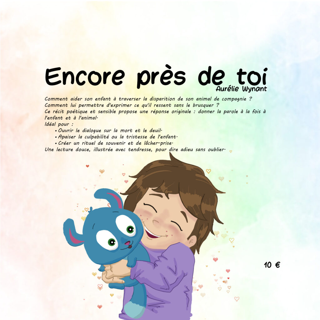 Quatrième de couverture du livre Encore près de toi"