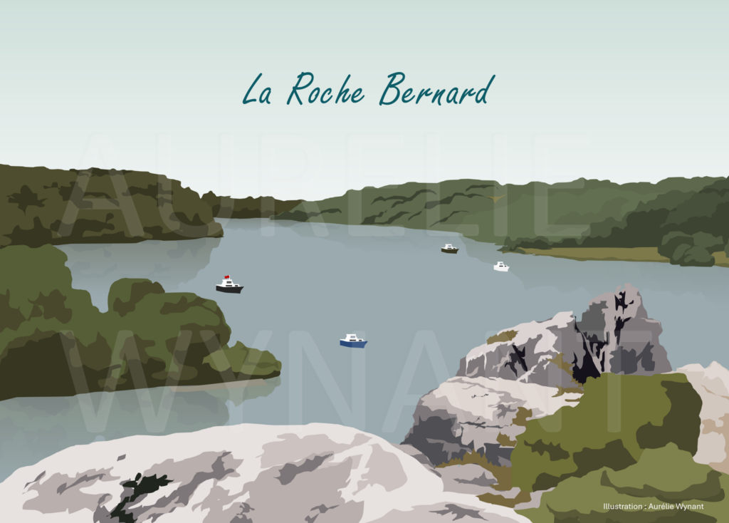 Illustration de La Roche Bernard