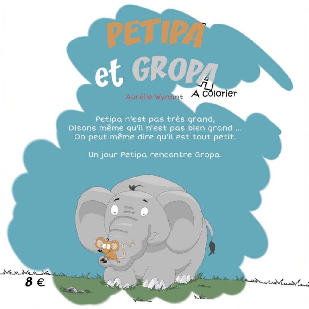 Couverture du livre Petipa et Gropa A colorier